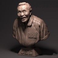 Squid Game Amca 001 3D Anime Karakter Figür Büst Squid Game Amca 001 3D Anime Karakter Figür Büst